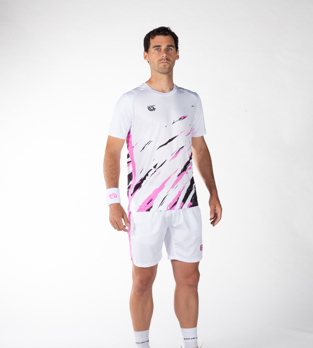 White - Pink